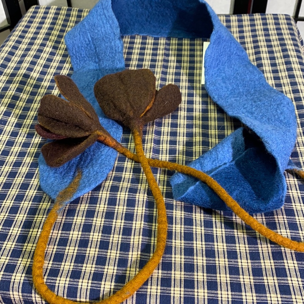 NWT Miss Fit Handmade Felted Wool Belt